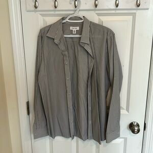 Calvin Klein extra fine cotton slim fit dress shirt